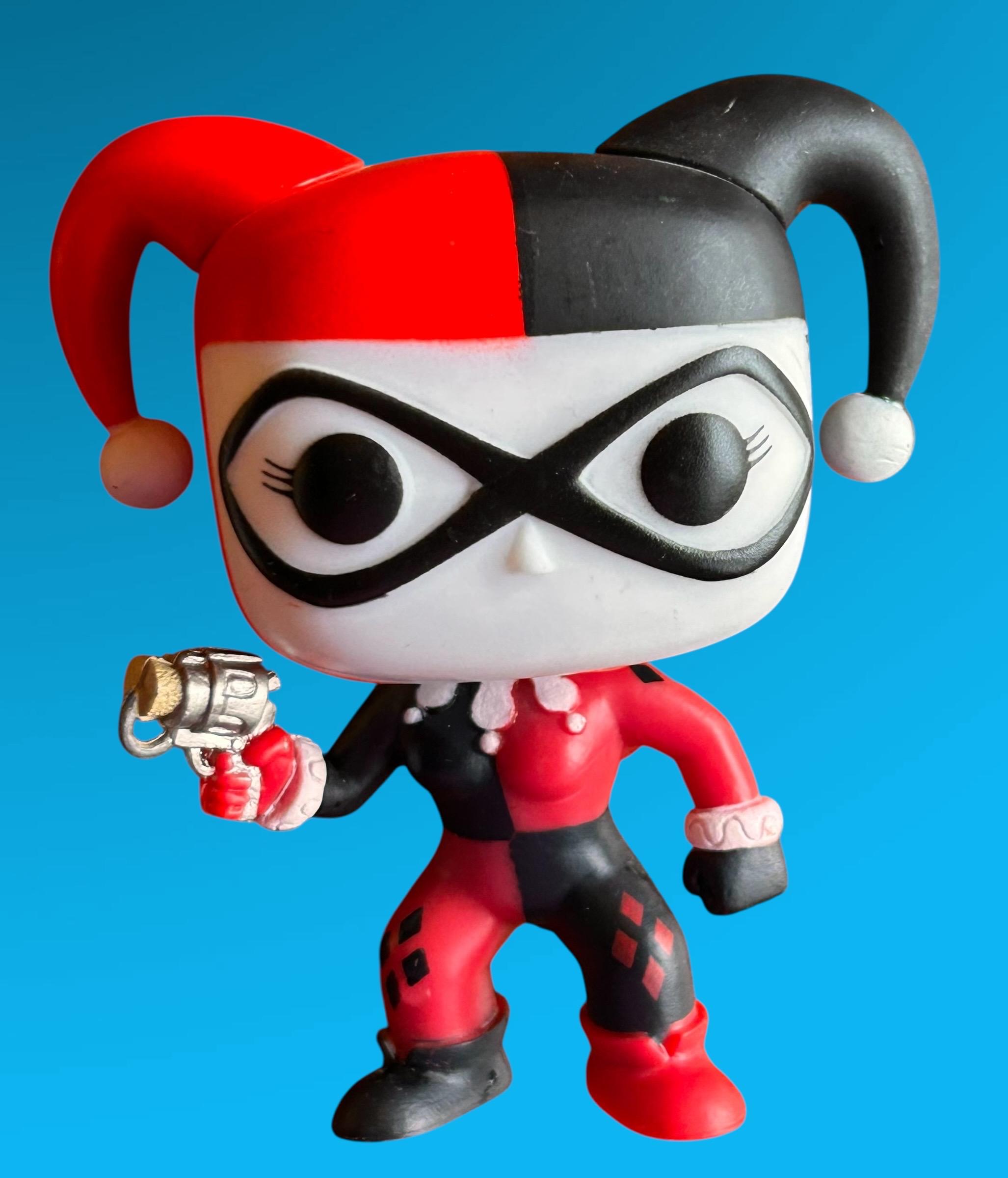 Funko Pop! Harley Quinn Avec Batte – DC Comics – Édition 30e Anniversaire – Figurine Vinyle 9,5 Cm – Cadeau Collectionneur