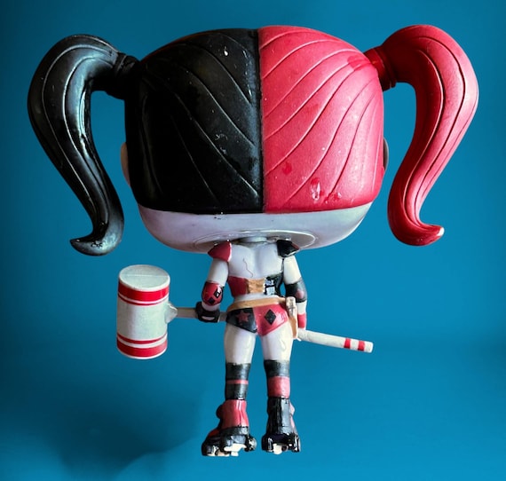 harley quinn red dress funko pop FUNKO POP! HARLEY QUINN (IN DRESS) - DC HEROES #1116 SUICIDE SQUAD LOOSE AMAZON