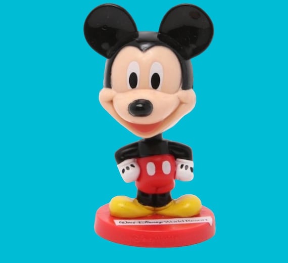 Vintage Disney Mickey Mouse Bobble Head Kellogg's Cereal Toy New