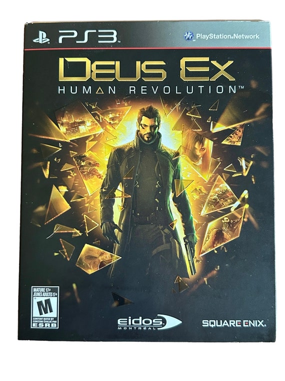 Jeu PS3 Deus Ex: Human Revolution - Boîte Et Notice Incluses, Très Bon état, Version PAL Française