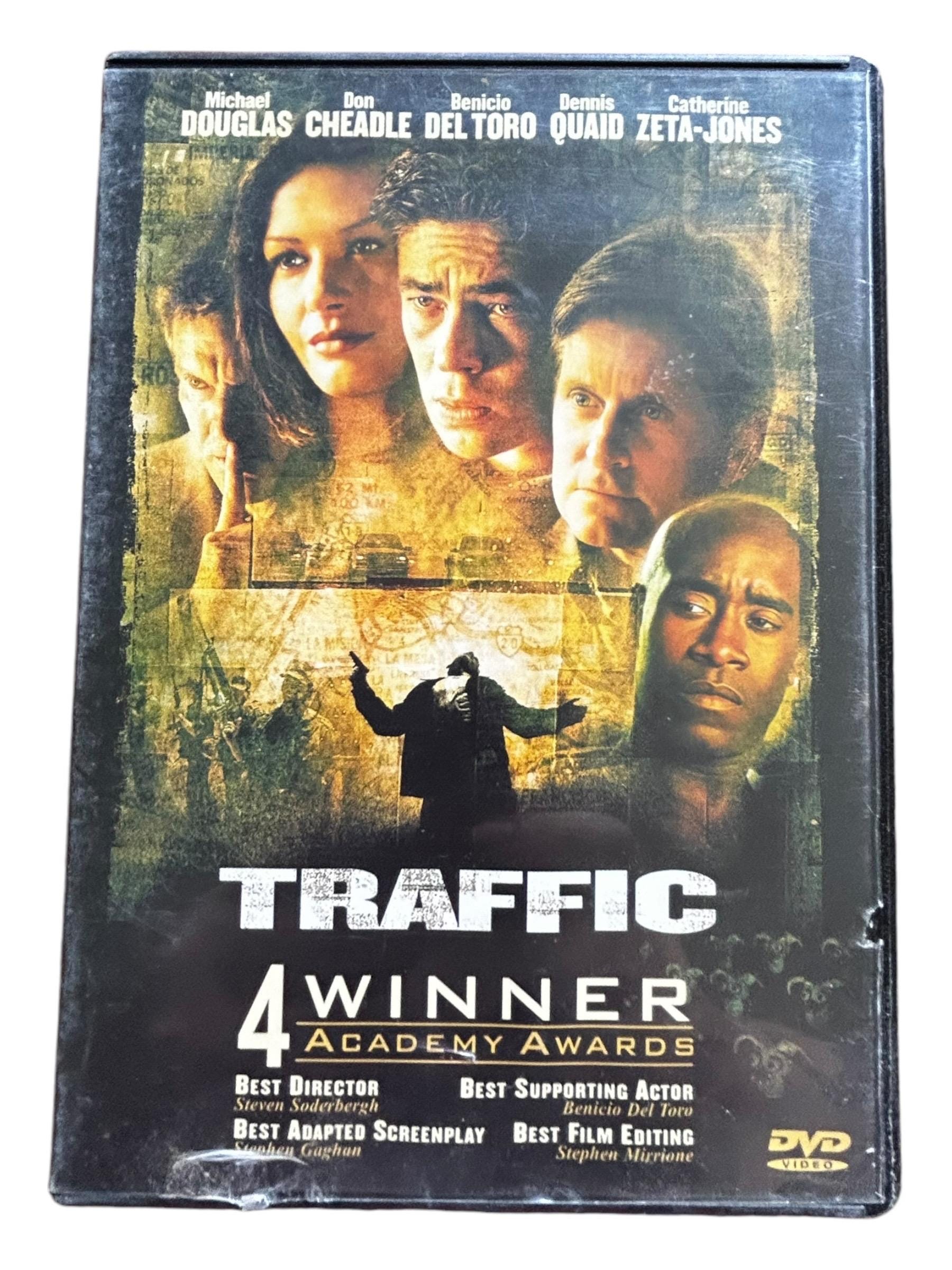 Traffic Michael Douglas Don Cheadle Reninio Dennis Quaid DVD Used