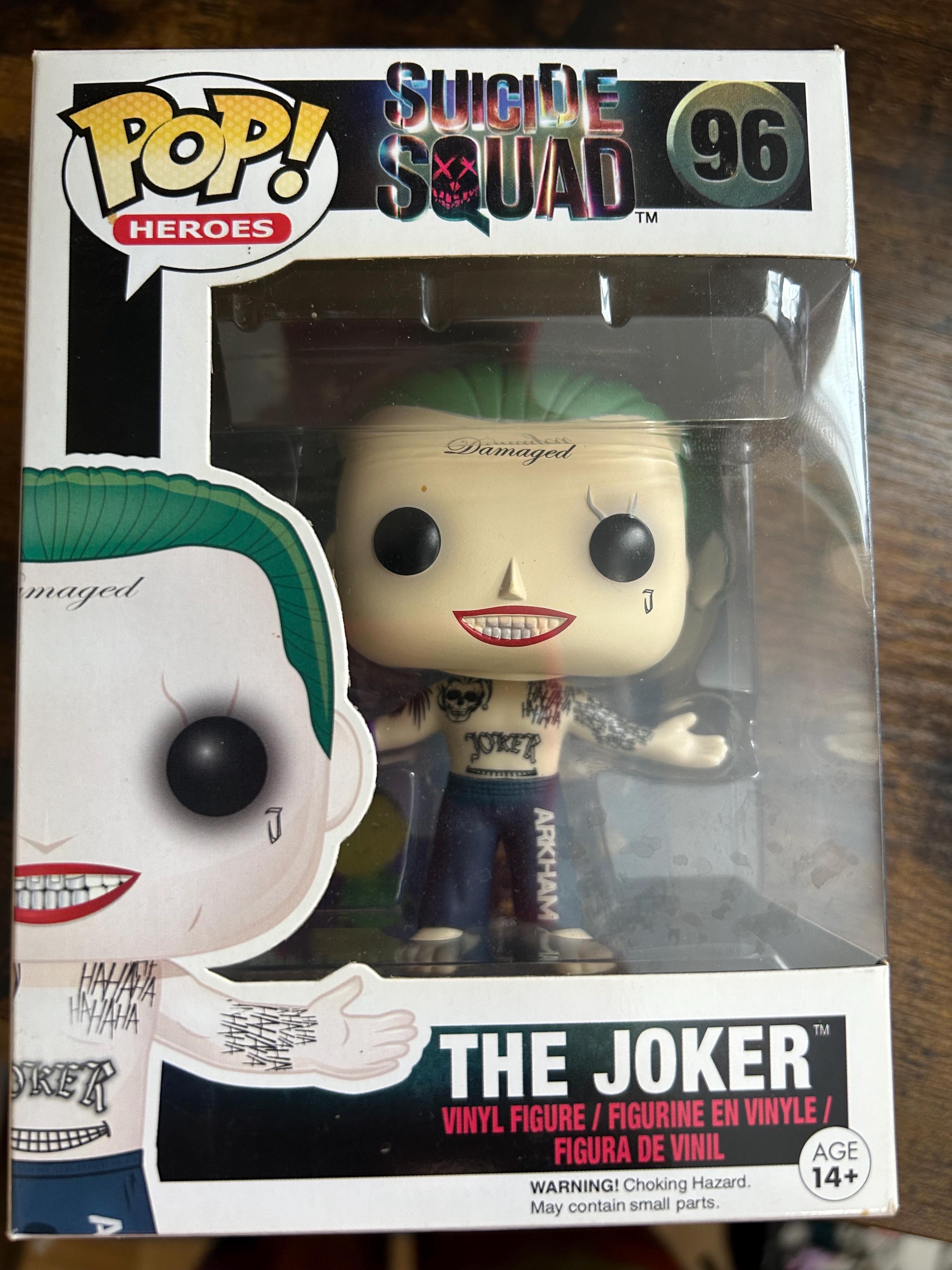 Funko Pop! Heroes Suicide Squad - Joker #96 Funko Pop Vaulted