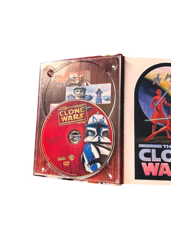 Star Wars: the Clone Wars - Incomplete Season One (DVD, 2010, 3