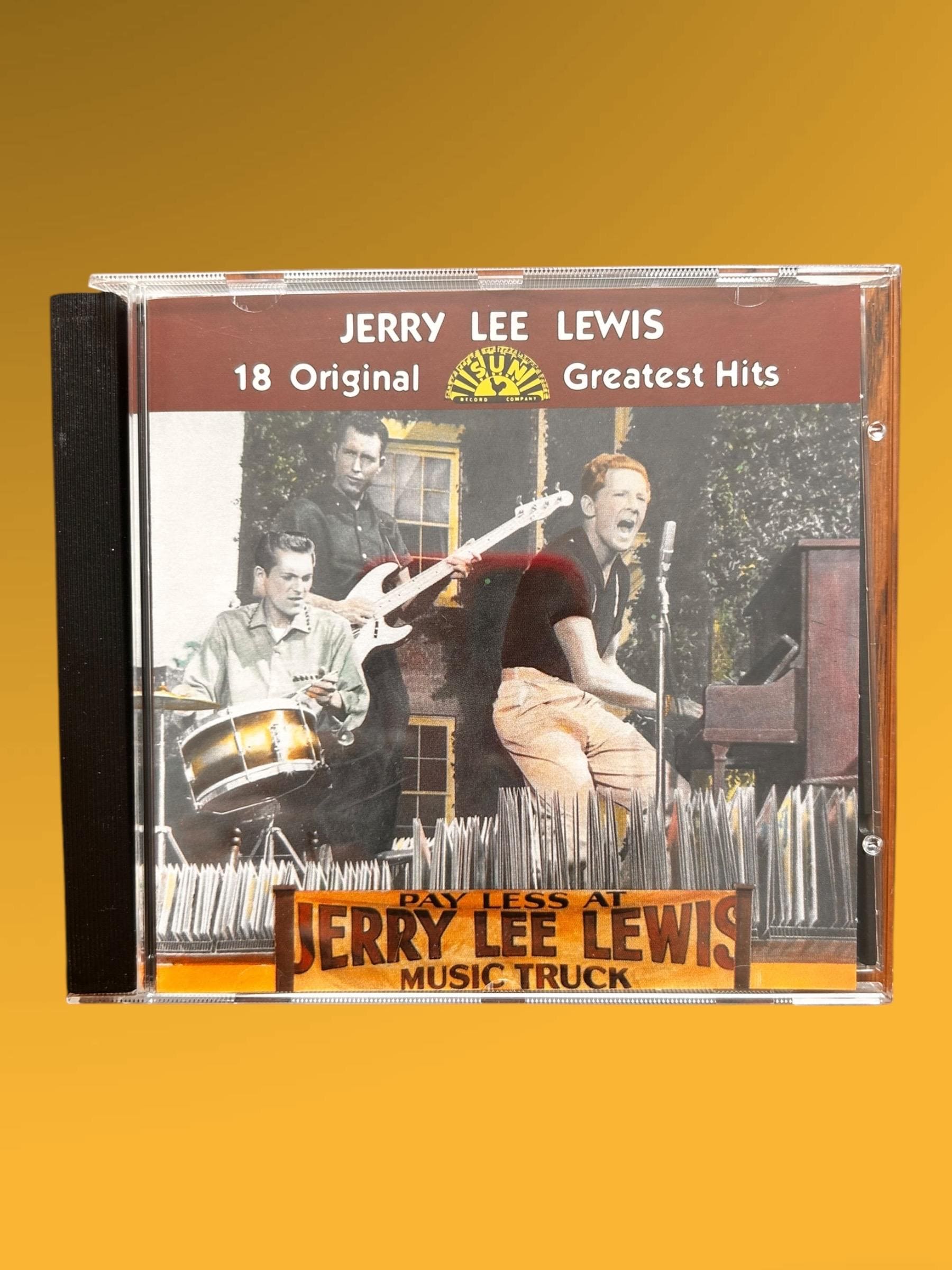 18 Original Sun Greatest Hits by Jerry Lee Lewis Pre Owned CD - Etsy