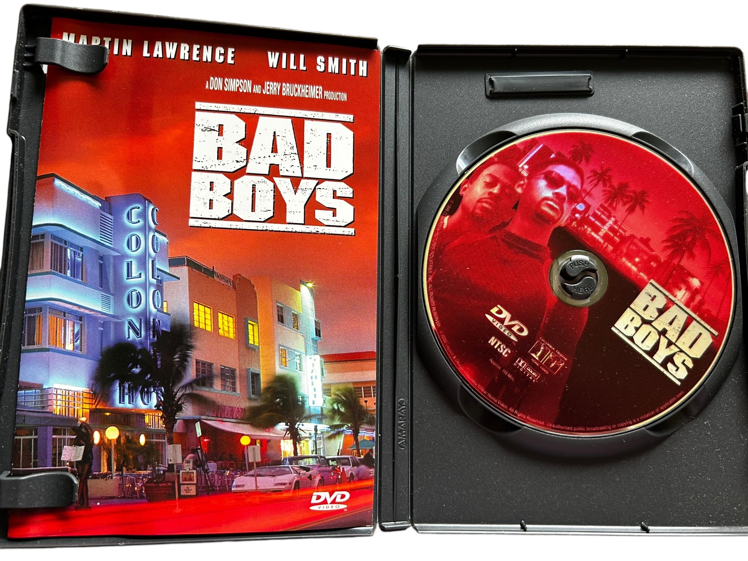 BAD BOY's DVD ディスク Bad Boys: Special Edition DVD 1995 Widescreen Will Smith Martin