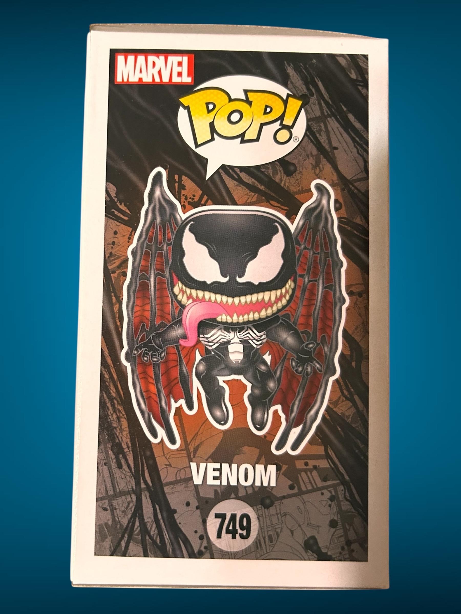 Marvel Venom #749 Pop in A Box Exclusive Funko Pop Winged Venom
