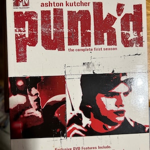 Punkd the Complete First Season (DVD, 2003) MTV Ashton Kutcher Preowned