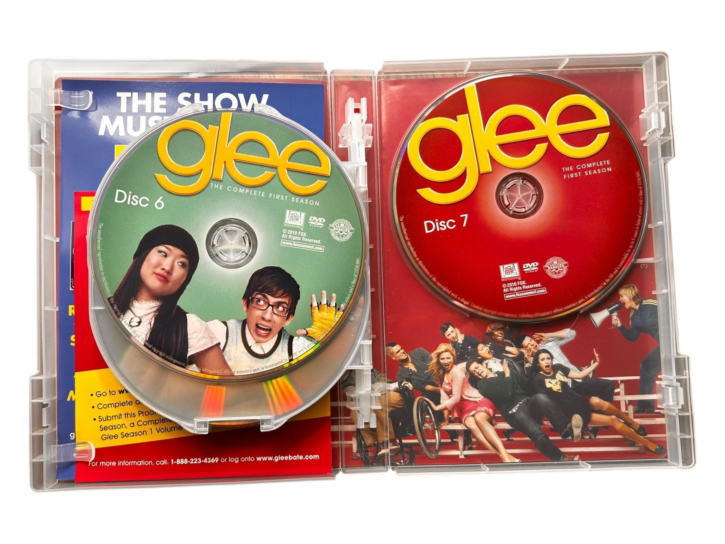 Glee: the Complete First Season (DVD, 2010, 6-disc Set) Region 1
