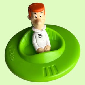 Vintage 1989 Hanna Barbara Jetson Jetsons Car Toy Wendys Kids Meal Figure Your Choice