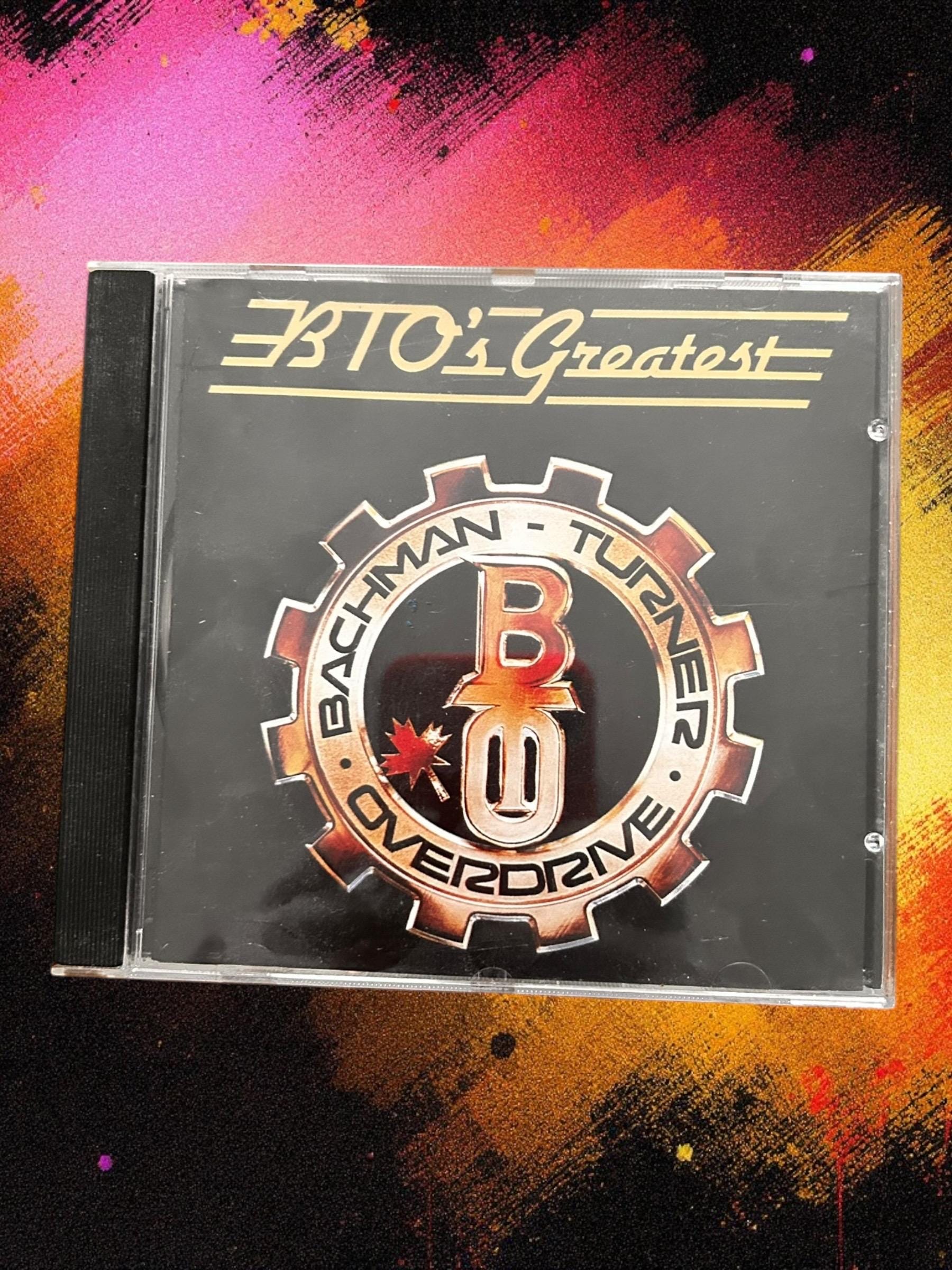 Bto's Greatest Hits by Bachman-turner Overdrive Pre Owned CD - Etsy Israel, image size:1800x2400