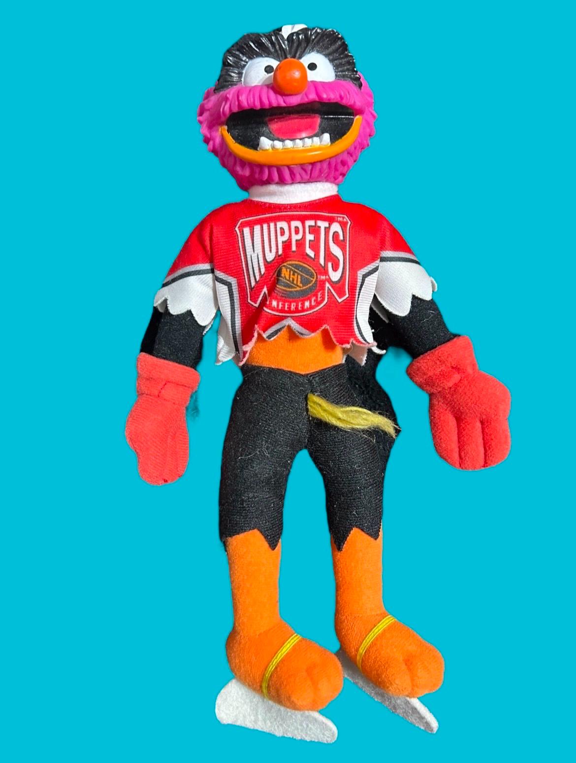 1995 Vintage NHL Kermit the Frog, Miss Piggy, Animal, Fozzie