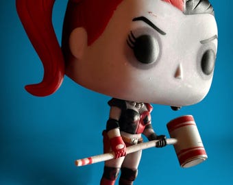 Funko Mopeez Peluche Harley Quinn DC Comics - Altezza 4,5 Pollici (circa 11,5 Cm), Con Peso Alla Base, Multicolore, Collezionabile - 6