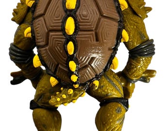 貴重　TMNT タートルズ　Tokka フィギュア　vintage アメトイ Teenage Mutant Ninja Turtle vtg figure playmates tmnt 1991