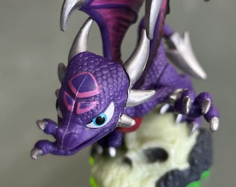 Figura de ação Skylanders Spyro's Adventure com base verde da ActiVision - Sua escolha!