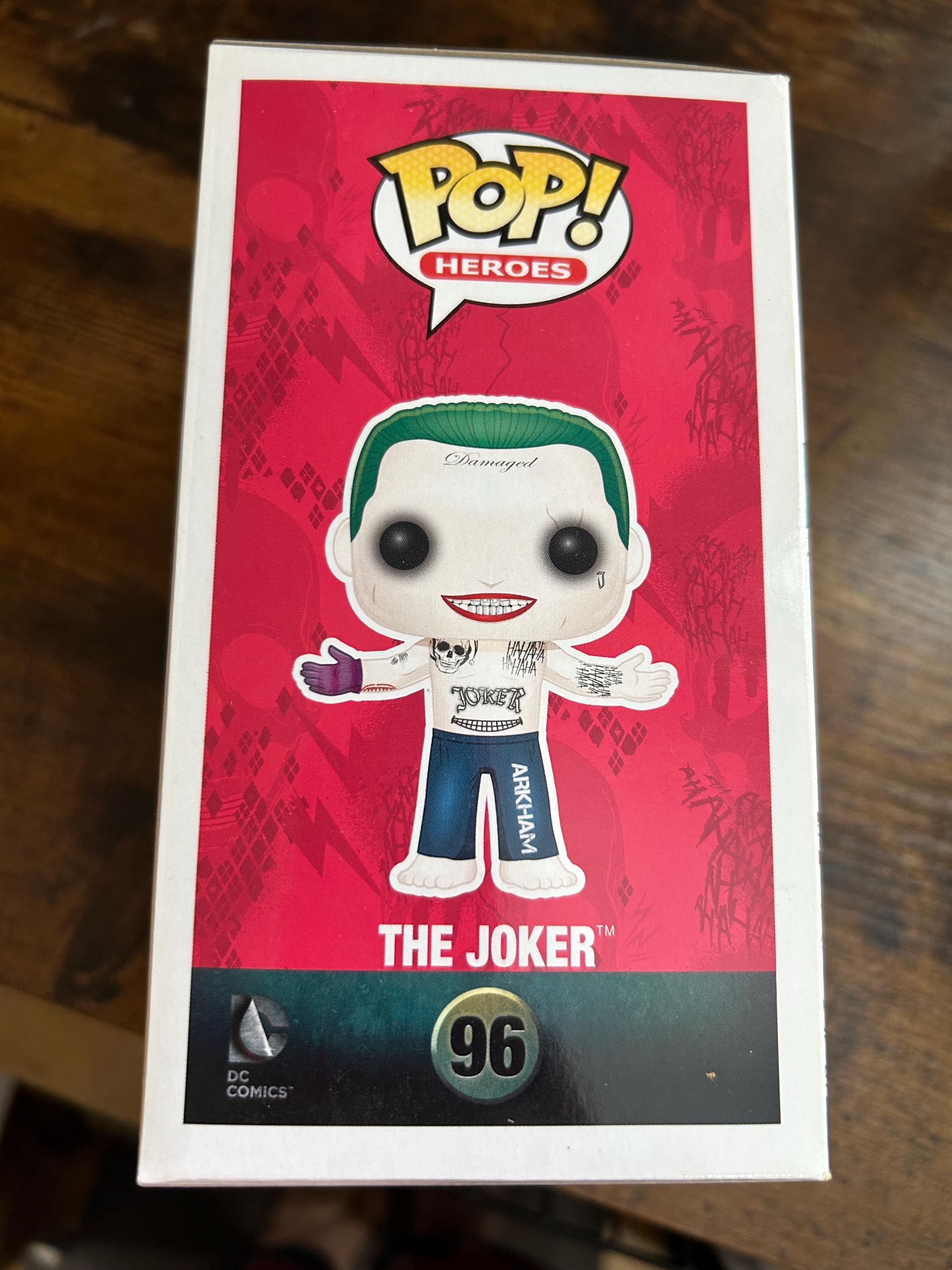 Funko Pop! Heroes Suicide Squad - Joker #96 Funko Pop Vaulted