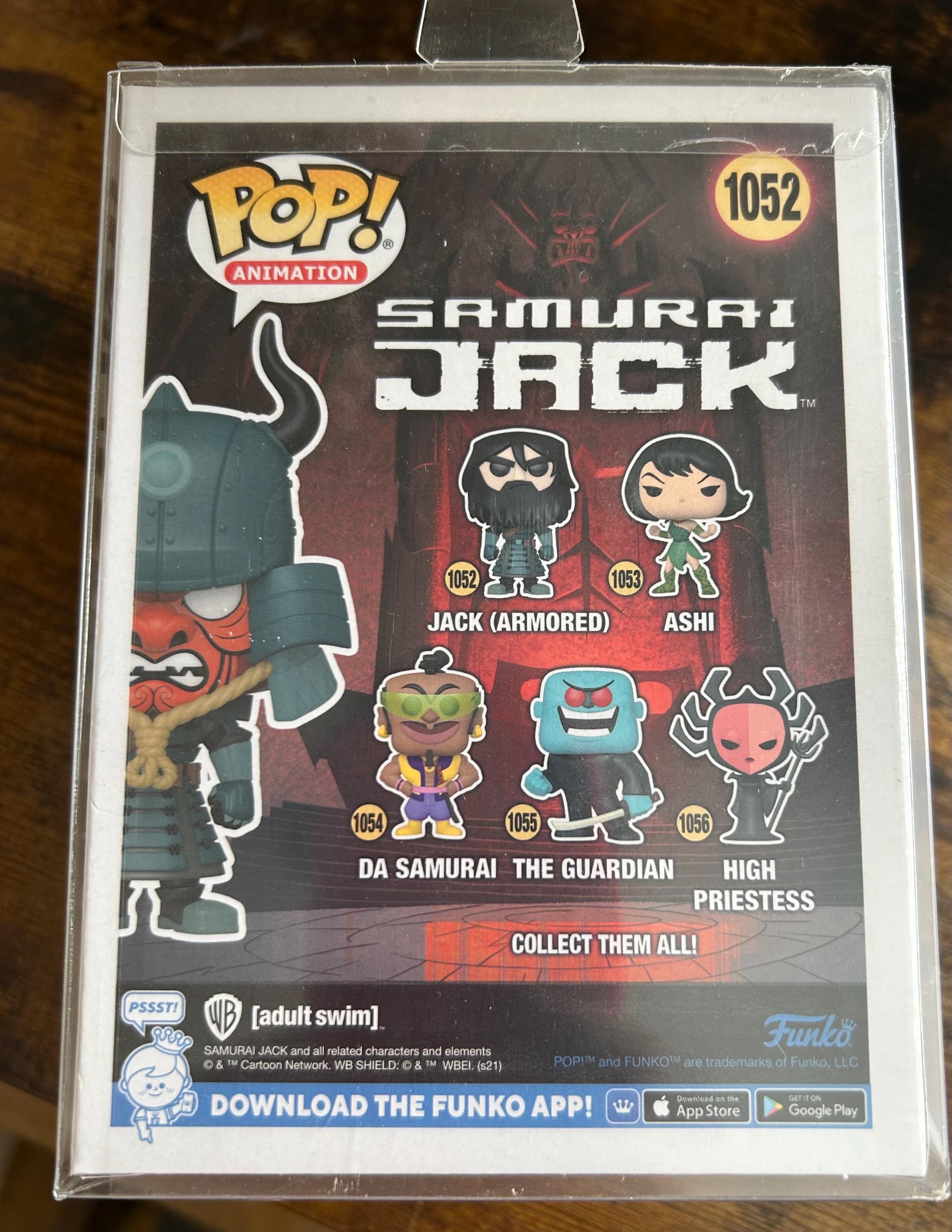 Funko Pop! Animation Samurai Jack 2021 Cartoon Network Armoured 
