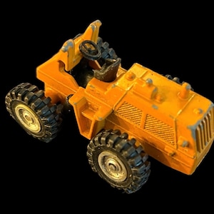 Tomica 63 Orange Furukawa Hjullastare 1/79 Gjuten Byggfordon