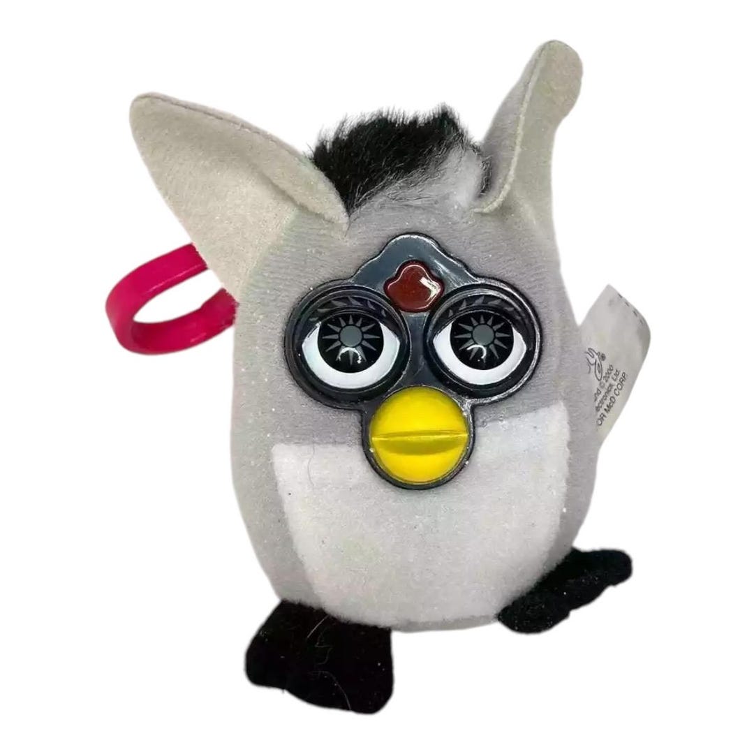 Mcdonalds Happy Meal Toys #5 Furby Soft Toy Raccoon 2000 Sealed - Etsy