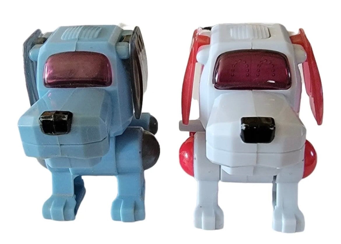 Vintage 2000 McDonalds speelgoed Sega Robo-Chi Pet #3 Poo Chi Dog nieuw in verpakking