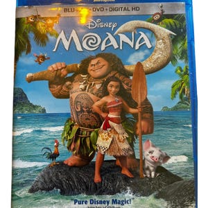 MOANA Blu-ray No DVD 2017 - Etsy