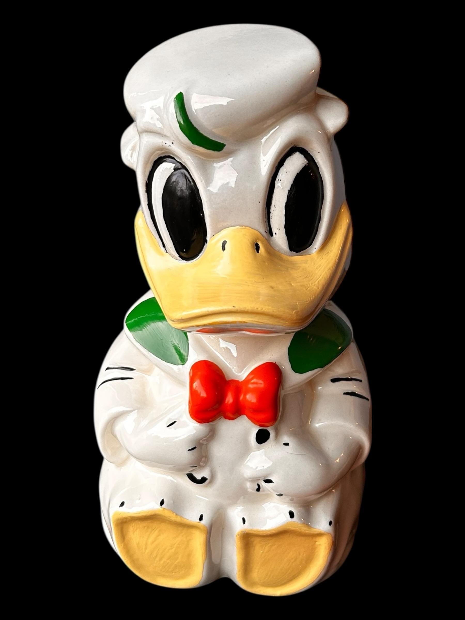 Vintage 40s Donald Duck Joe Carioca Turnabout Cookie Jar Three