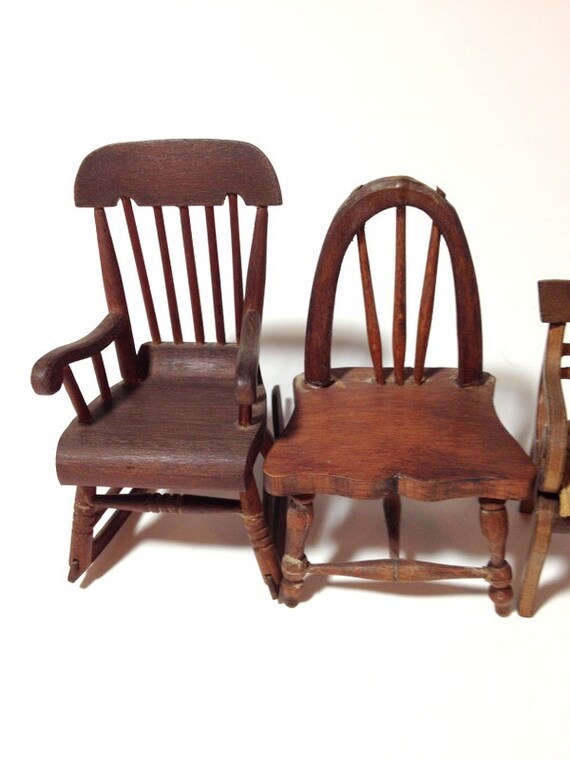Dollhouse furniture rocking chair sale