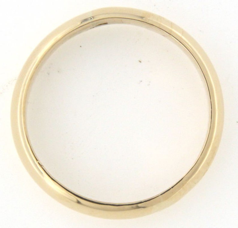 Men/'s Wedding band 14kt Yellow Gold