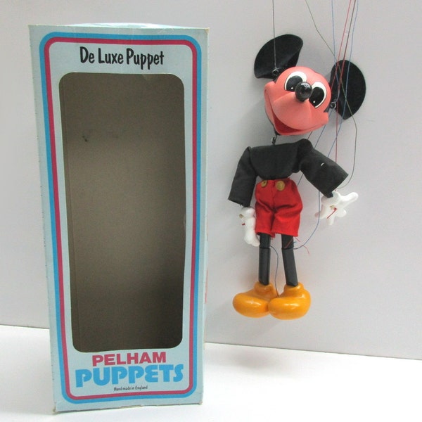 Pelham Deluxe Puppet Mickey Mouse made in England