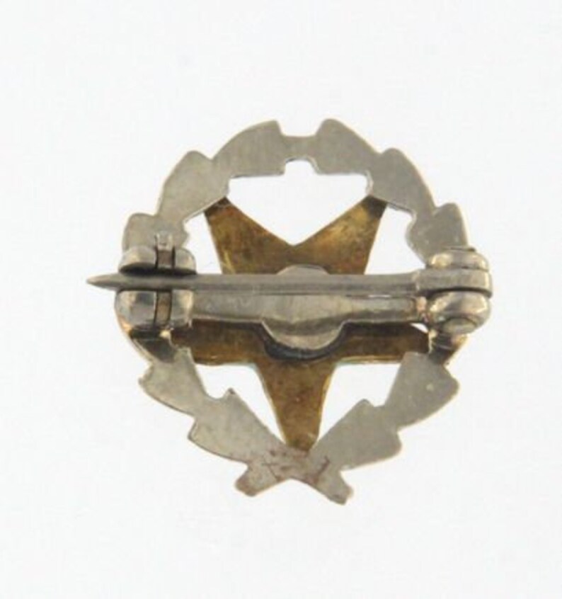Women/'s Pin Brooch 14kt White Gold