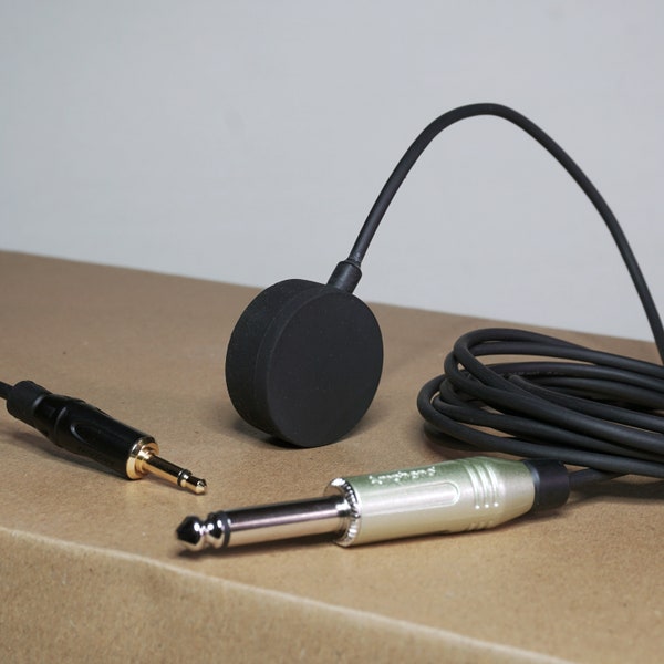 Hydrophone S magnétique en caoutchouc, design UNIQUE, microphone de contact étanche