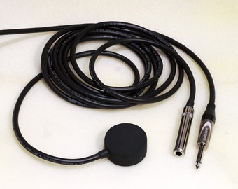 Stereo Rubber Hydrophone M, UNIQUE Design Waterproof Contact Microphone