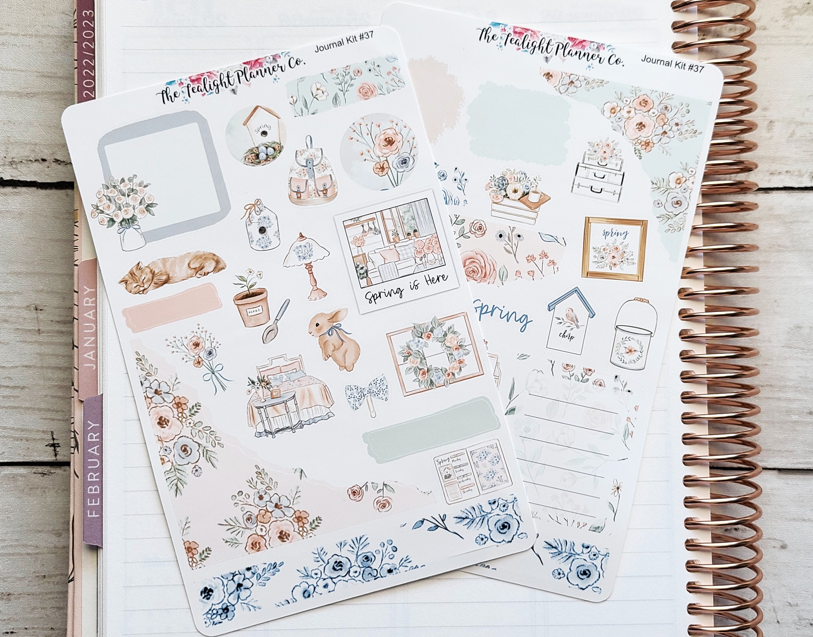 JOURNALING KIT Stickers for Planners, Journals and Notebooks - Lavende –  Cricket Paper Co.