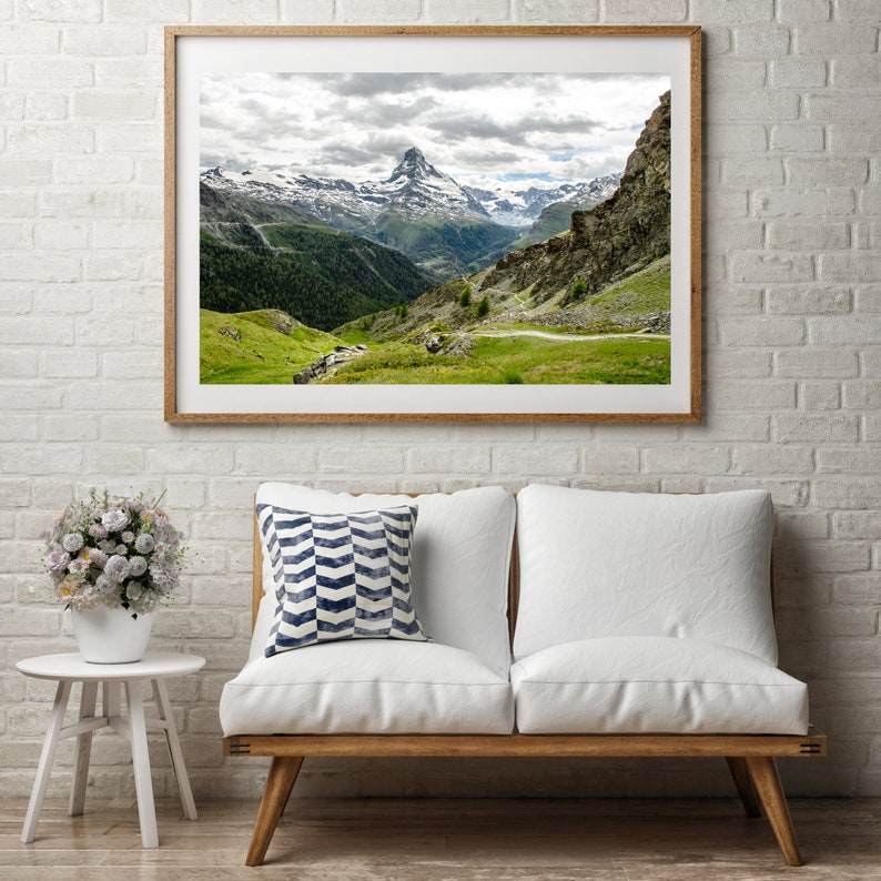 Switzerland Valley Landscape Photography, Zermatt Travel Photography ...