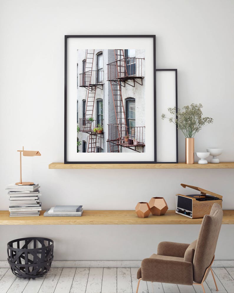 New York City Architecture Photography Large Wall Art Print Etsy