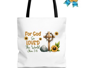 Geloof Schrift Cadeau, Christelijke Tote Bag, Kerktas, Alledaagse Leuke Tote Bag, Herbruikbare Tas Cadeau voor Christelijke Moeder Zus Vriend, Religieuze G