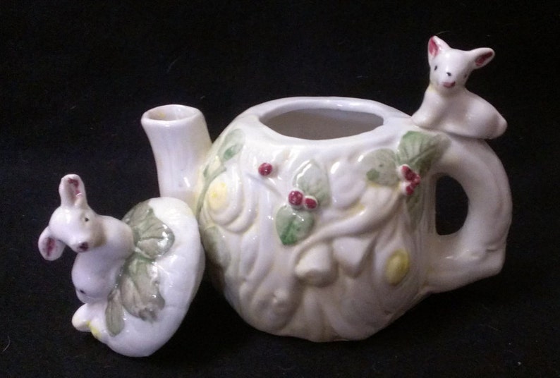 Deer Teapot Collectible Teapot Country Kitchen 450 Etsy
