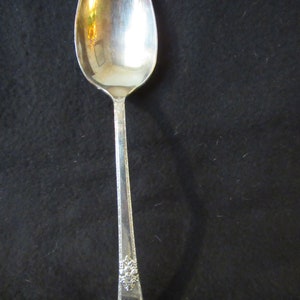 Table Spoon, Adoration Silverplate 1930, 1847 Rogers Bros by International Silver, Silverware, Flatware.  (2955)