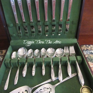 Silver Tulip Silverplate 1956, Silver Tulip by International