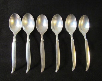 VTG ROGERS 1847 FLAIR PLACE/OVAL SOUP SPOON  1956 SILVERPLATE EUC MULTIPLES 