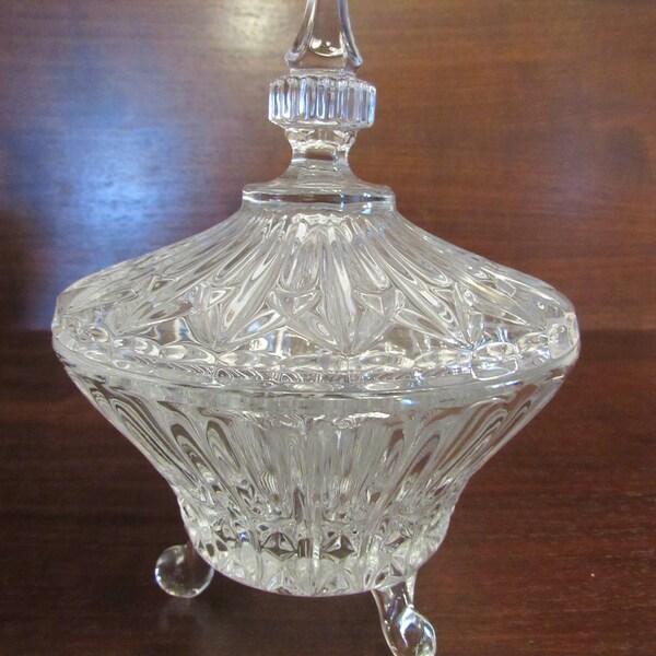 Footed Candy Dish Etsy