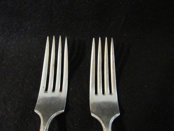 リース #492   American vintage VNTG WM ROGERS & SONS AA PAT.APR.14-25 FORK 7” 1925 TRIUMPH