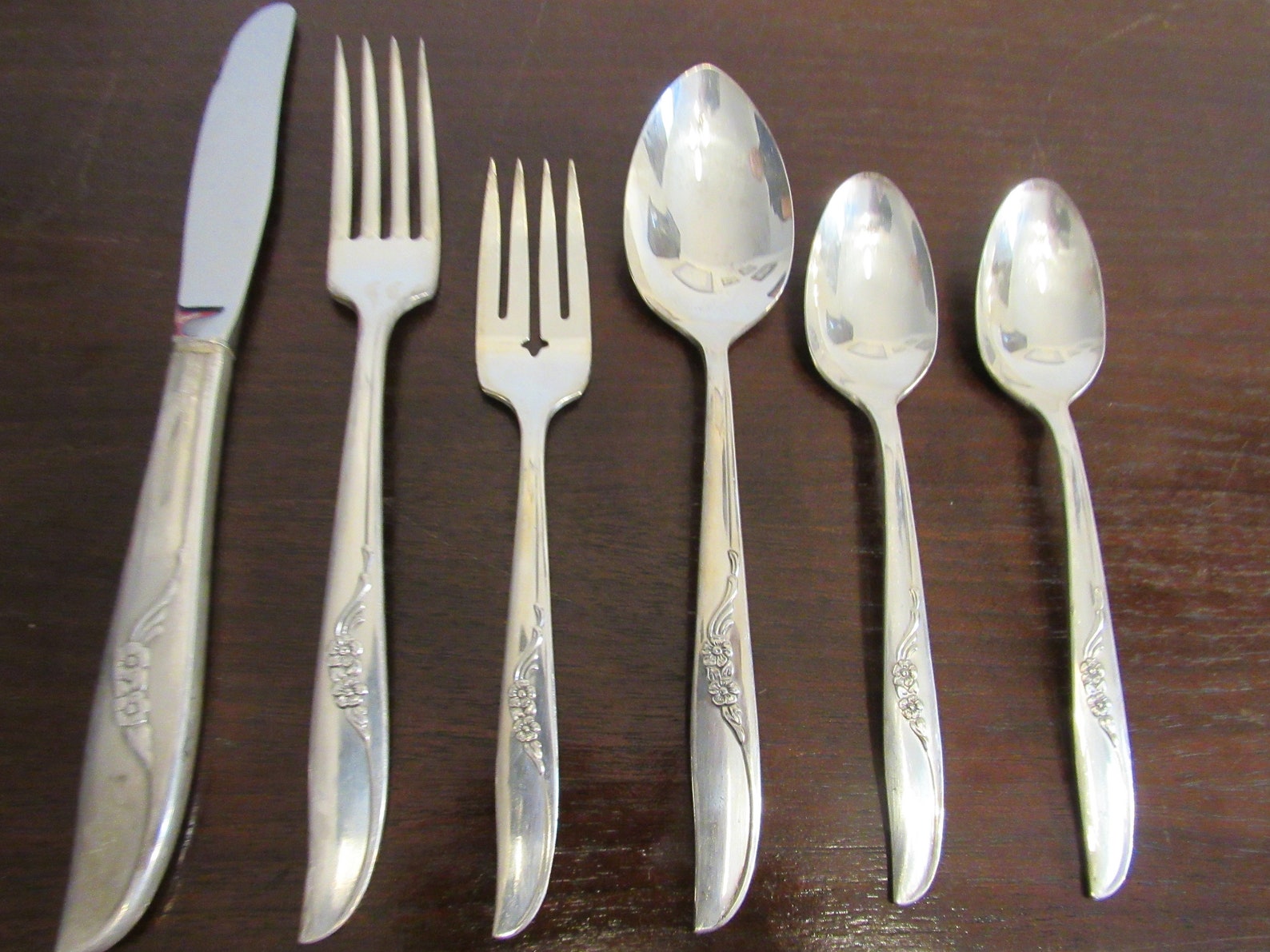 Jenniferada Silverplate 1959, Wm A Rogers by Oneida Silver, Silverware