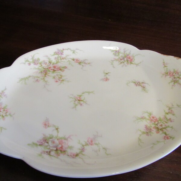 Oval Serving Platter With Handles Etsy