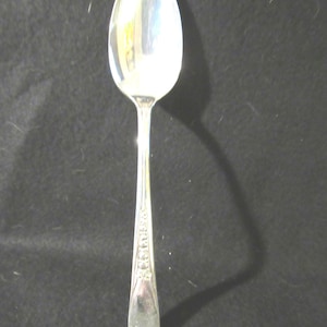 Table Spoon,Serving Spoon, Priscilla- Lady Ann Silverplate1941, Wm Rogers MFG Co by International Silver, Silverware, Flatware.  (3576)
