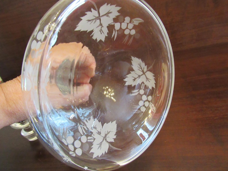 Rayware Glass Rayware Glass Decanter, Ships Decanter, Leaf Pattern, Made in Turkey ...