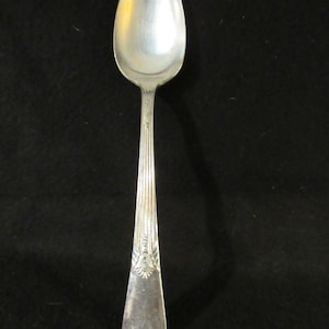 Serving Spoon, Table Spoon, Guild-Cadence Silverplate 1932, Wm Rogers and Sons by International Silver, Silverware, Flatware.  (3166)