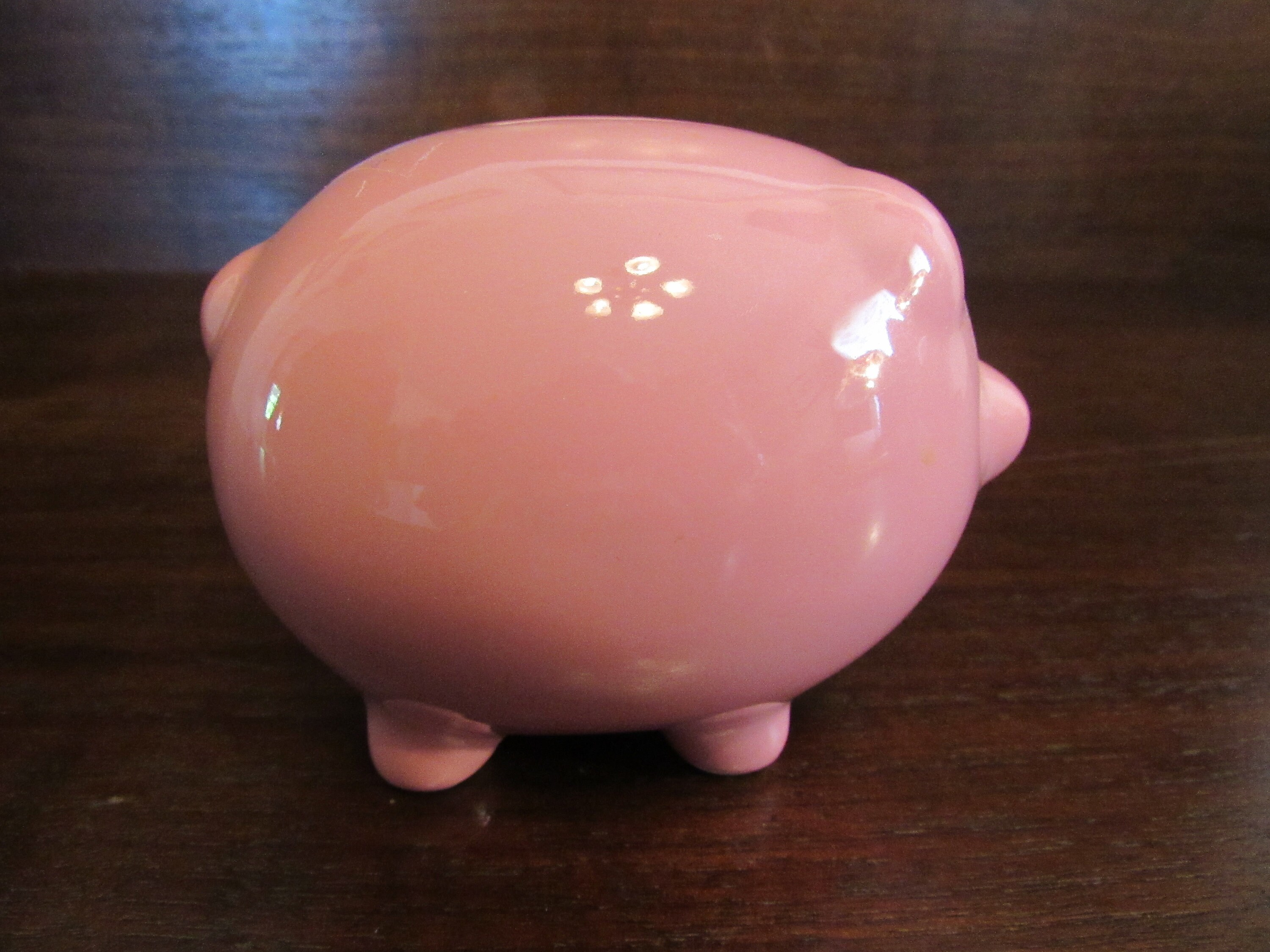 陶器製ピンクの豚、貯金箱、中国製。(3784) - Etsy 日本