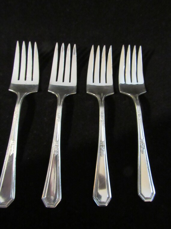 S Hiawatha silverplate Rogers Cocktail Fork Memory