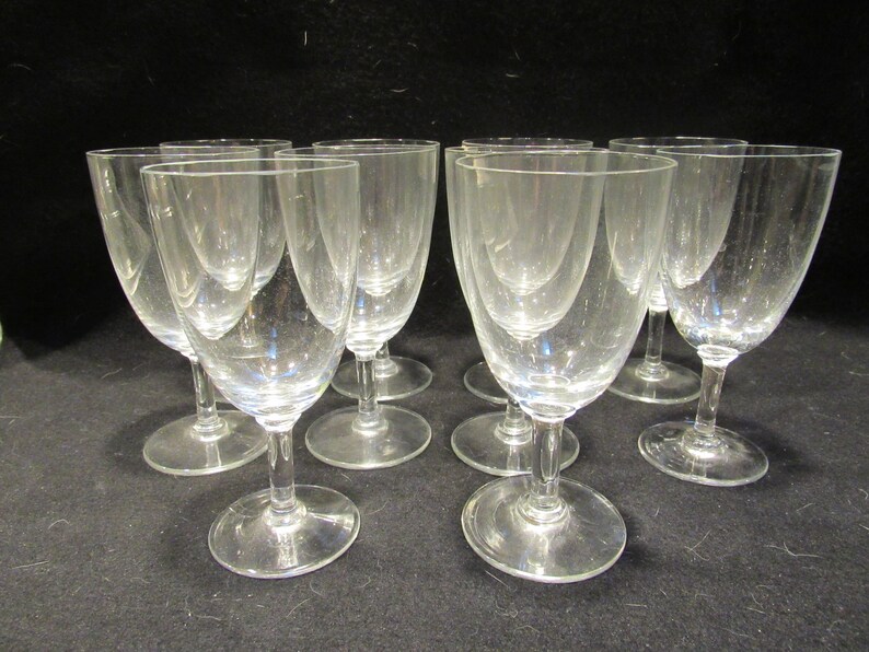Crystal Cordial Glasses Crystal Stemware Barware Set of 10 Etsy