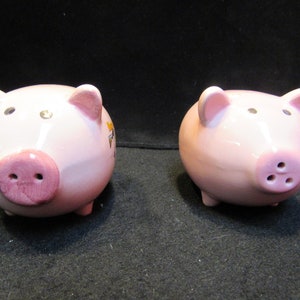 Pig Salt and Pepper Shakers, Maryland Souvenir     (1682)